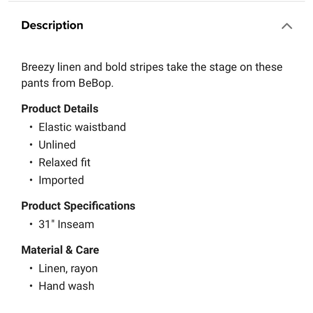 Comfy linen pants - Picture 4 of 4
